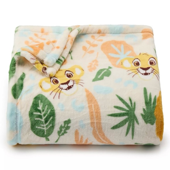 Disney Lion King Simba Throw Blanket 60 x 72 - Picture 1 of 5